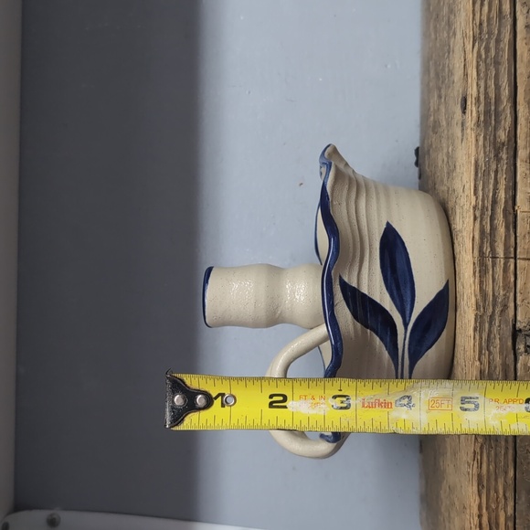 Vintage Williamsburg Handcrafted Pottery Candle Holder - Picture 5 of 5